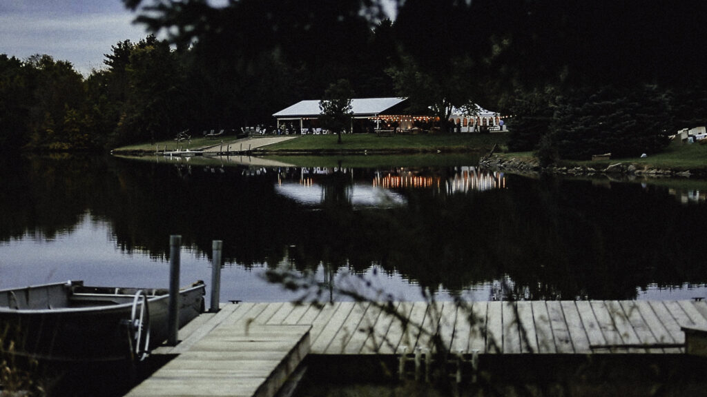 Harmon Lake Wedding Across The Pond